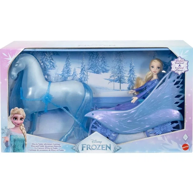 『Disney FROZEN』（全４巻）（マイヤペン対応） Игровой набор Кукла Эльза с каретой Disney Frozen Elsa Fashion