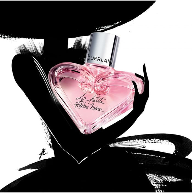 Мініатюра Парфумована вода Guerlain La Petite Robe Noire Le Flacon Coeur 20 мл (3346470148758) - зображення 4