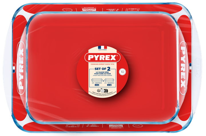 Набор форм для запекания Pyrex 2 предмета (913S607/8044) - изображение 2