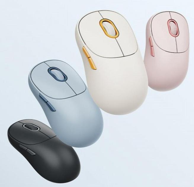 Беспроводная мышь Xiaomi Mi Wireless Bluetooth Dual Mode Mouse Silent Edition Pink (BHR8911GL) - изображение 6