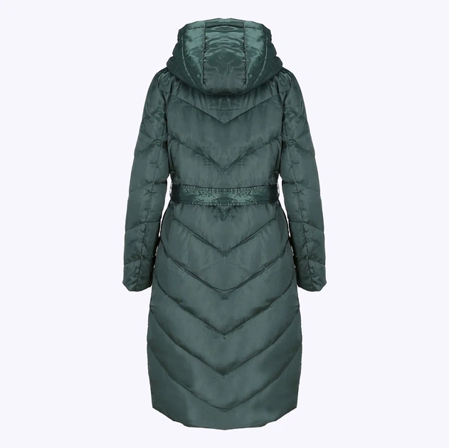 Kurtka puchowa damska zimowa PERSO BLH220044FX XL Zielona (5905080201710) - obraz 7