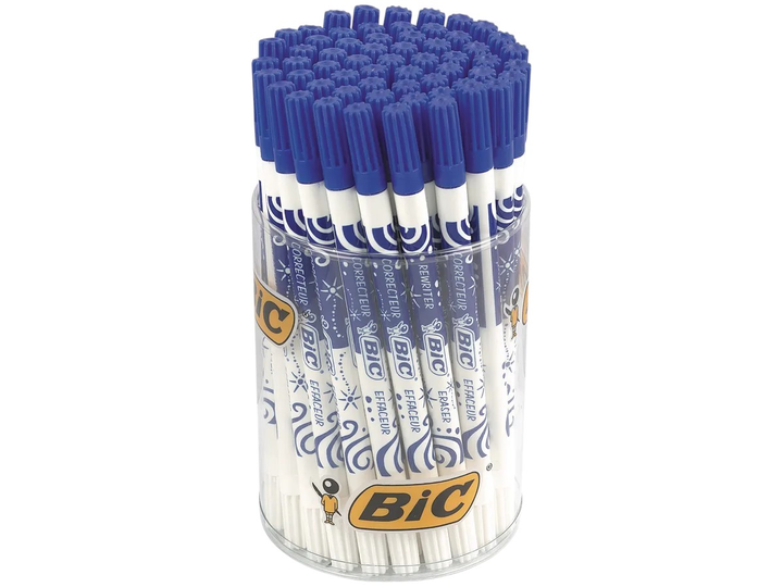 Набір коректорів BIC Ink Eater для авторучок 60 шт (3086126784311) - зображення 1