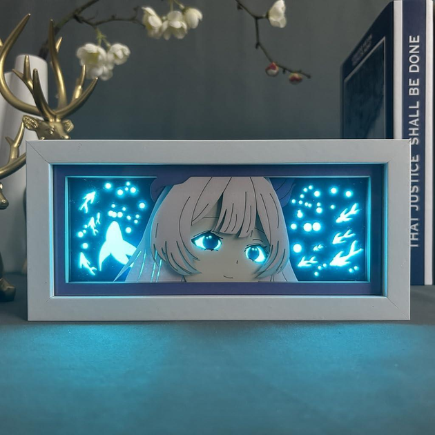 Светильник многослойный с 3D эффектом Сангономия Кокоми led лампа из ...