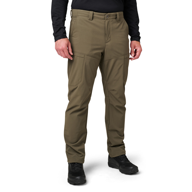 Штани вологозахисні 5.11 Tactical Apex Softshell Pants RANGER GREEN W30/L32 (48252-186) - изображение 1