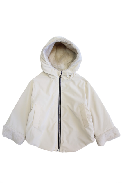 Шуба Escabel Kids 98 см Серый (2125000856988) - изображение 2