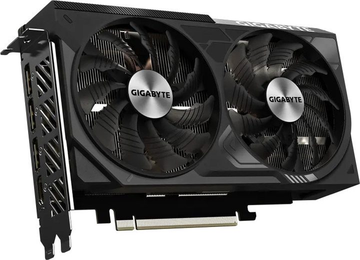Відеокарта Gigabyte GeForce RTX 4070 WINDFORCE 2X OC 12G 12GB GDDR6X (192bit) (2490/21000) (HDMI 3 x DisplayPort) (GV-N4070WF2OC-12GD) - изображение 1