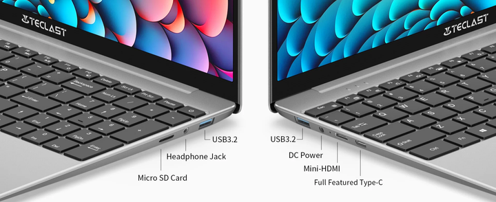 Ноутбук 15.6" Teclast F16 Pro Intel N95 RAM 16GB SSD 512GB Win11 Металевий корпус (UKR) - зображення 7