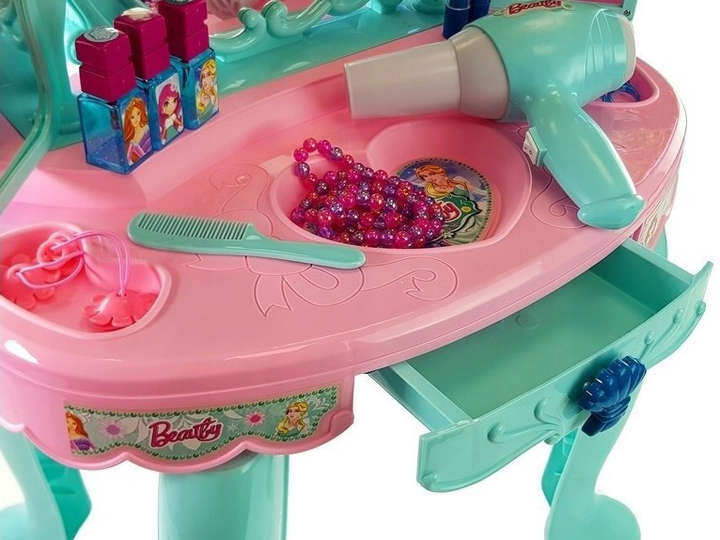 Zestaw piękności LEAN Toys Toaletka z lusterkiem (5907625589536) - obraz 5