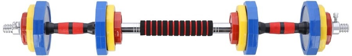 Штанга-гантелі HMS 2 x 10 кг SKC20 (5907695540277) - зображення 3