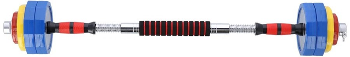Штанга-гантелі HMS 2 x 10 кг SKC20 (5907695540277) - зображення 4
