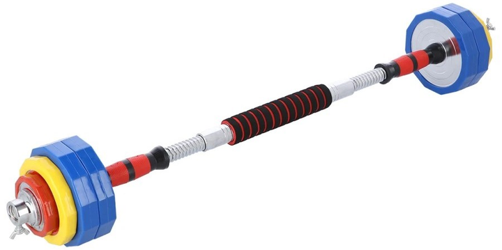 Штанга-гантелі HMS 2 x 10 кг SKC20 (5907695540277) - зображення 5