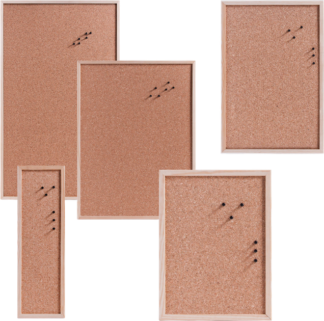 Дошка коркова для нотаток Zeller 40 x 59 см (4003368112503) - зображення 3