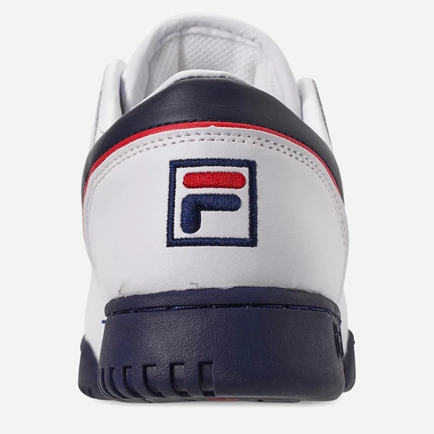 Мужские кеды кожаные низкие Fila Original Fitness 11F16LT 41 (8US) 26 см Белые (691115296947) - изображение 6