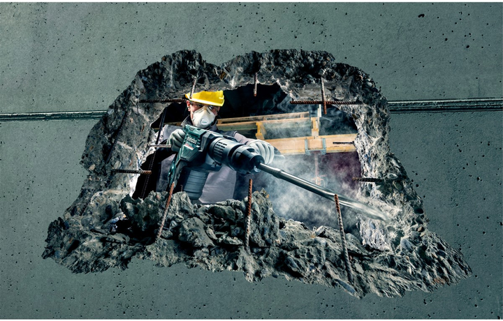 Комбинированный перфоратор Metabo KHEV 8-45 BL, пластиковый кофр (600766500) - изображение 7