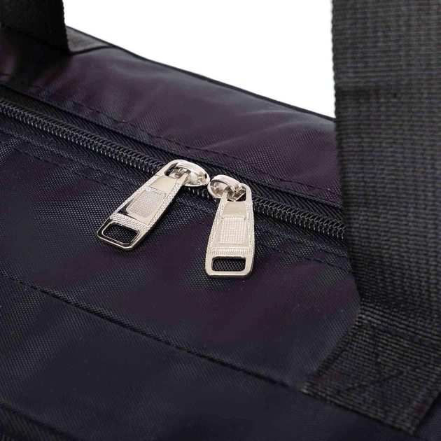 Сумка спортивна барило Zelart 9787 розмір 55x28x28см об'єм 43 літри Blue-Black - зображення 7