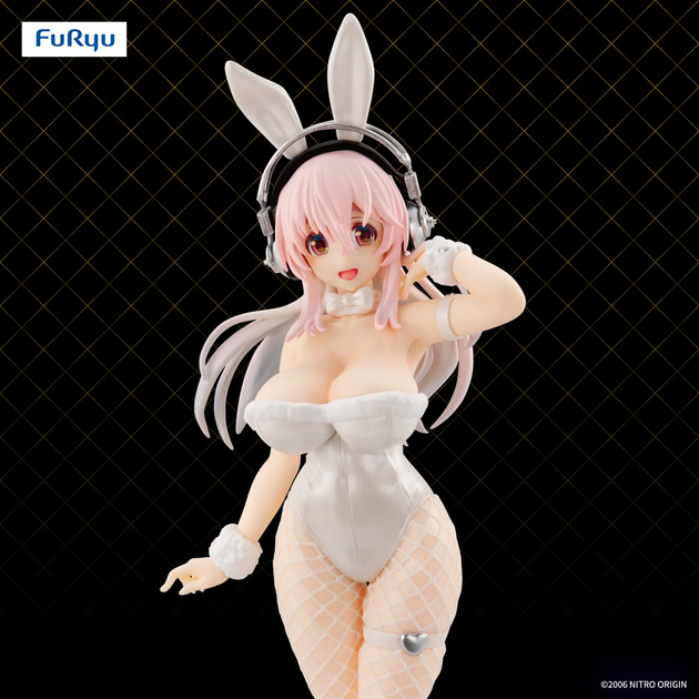Фигурка FuRyu BiCute Bunnies Виртуальная певица Супер Сонико Super Sonico 30 см F BB SSW 30 - изображение 2