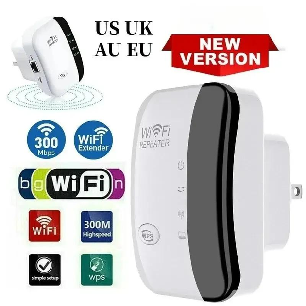 Ретранслятор WiFi b,g,n, расширитель зоны прийома Wi-Fi, репитер, Wi-Fi repeater 300 Мбіт/с MT02 (241218176) - изображение 2