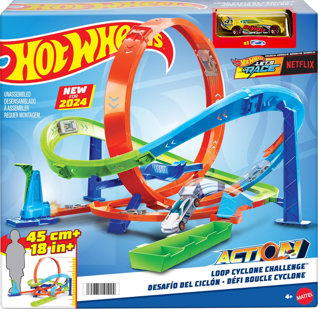 Zestaw do zabawy Hot Wheels Action Zakręcone tornado (0194735191994) - obraz 1