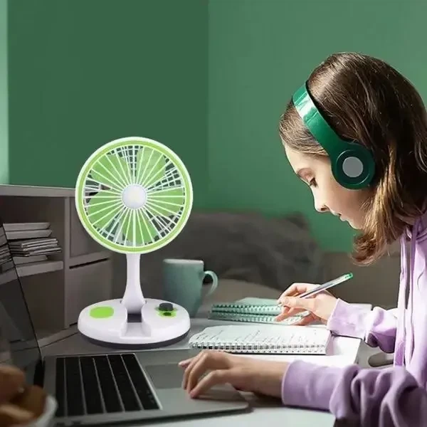 Мощный настольный вентилятор Fan PRO с LED подсветкой - Фото 8 Мощный настольный вентилятор Fan PRO с LED подсветкой - изображение 8