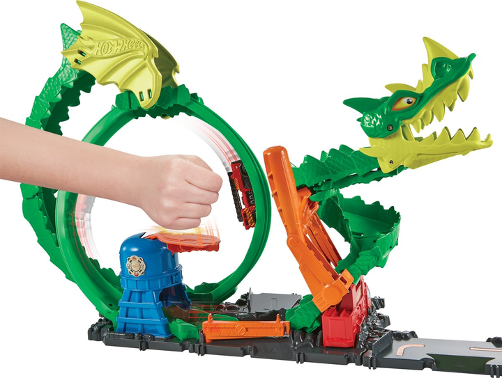 Zestaw do gry Hot Wheels Atak Ognistego Smoka (HDP03) - obraz 5