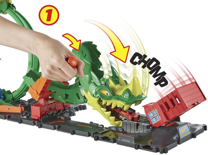 Zestaw do gry Hot Wheels Atak Ognistego Smoka (HDP03) - obraz 8