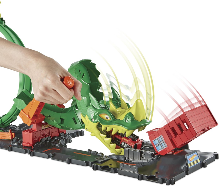 Zestaw do gry Hot Wheels Atak Ognistego Smoka (HDP03) - obraz 6