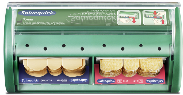 Диспенсер Salvequick Plaster Dispenser із текстильними пластирами (7310614907002) - зображення 6