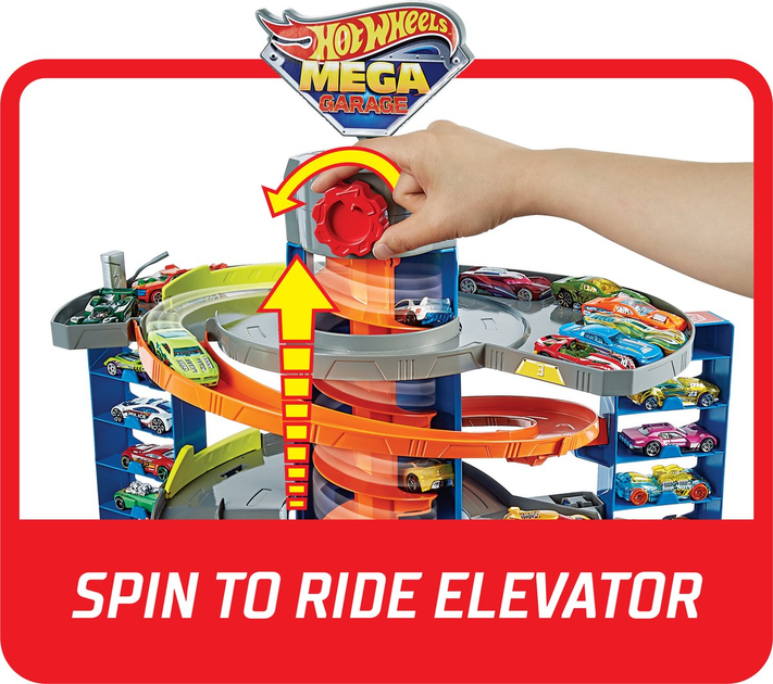 Megagarage Hot Wheels do samochodów (GTT95) - obraz 6