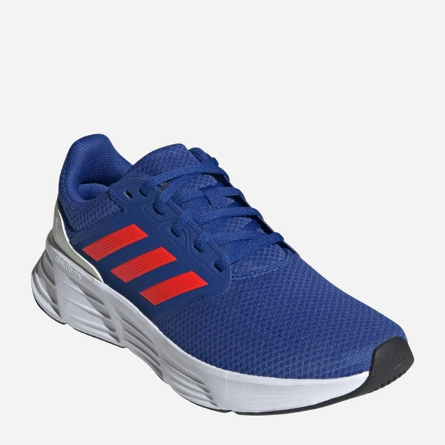 Чоловічі кросівки для бігу adidas Galaxy 6 M IE8133 46.5 Синій/Білий (4066765283689) - зображення 2