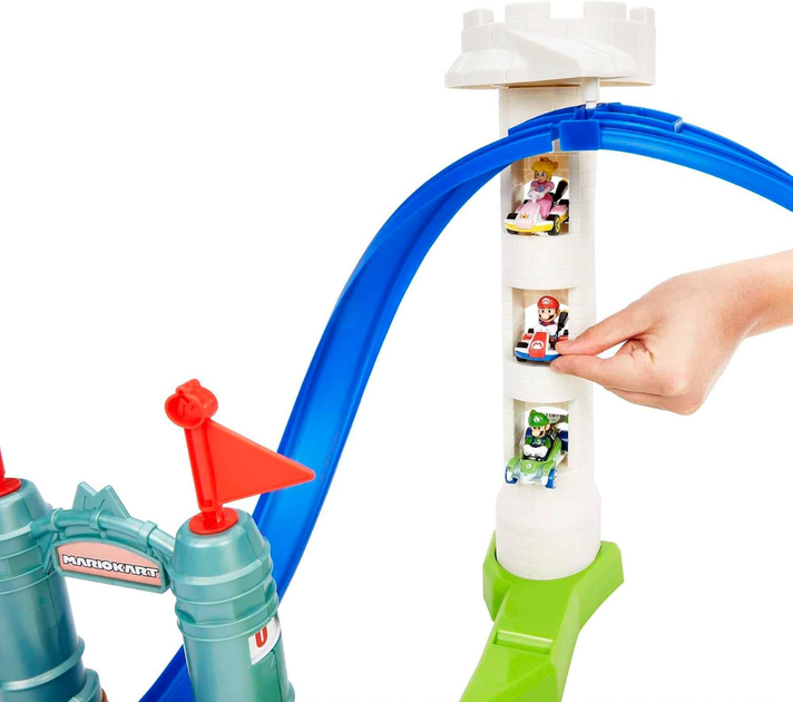Zestaw do zabawy Hot Wheels Mario Kart Circuit Slam Race Track (0194735050659) - obraz 4