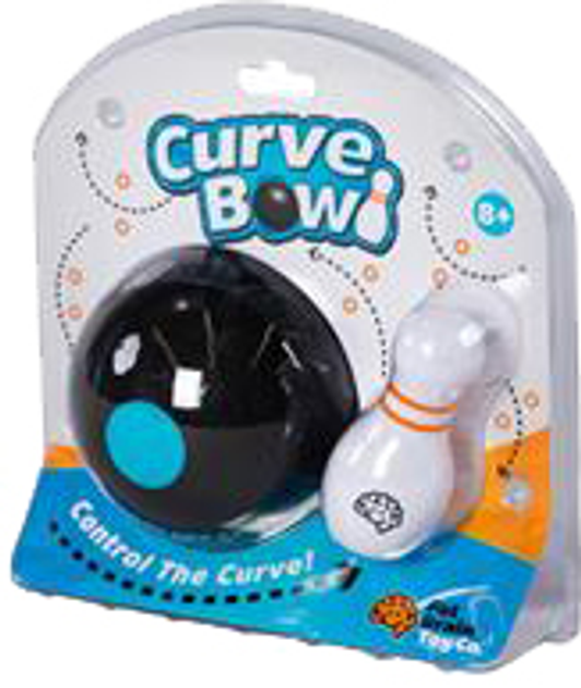 Ігровий набір Боулінг Fat Brain Toys CurveBowl (F271ML) (811802026071) - зображення 1