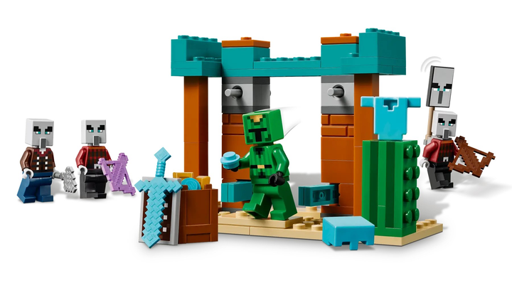 Конструктор LEGO Minecraft Пустельний патруль розбійника 105 елементів (21267) - зображення 6