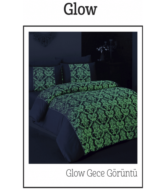 Комплект постільної білизни VIP Moonlight&nbsp;Satin First Choice - First Choice - V.I.P-141 GLOW - Євро - Сірий - зображення 2