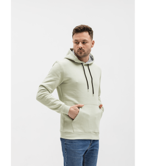 Однотонное мужское худи - HECTOR - 30180 - XL - Молочный - Фото 1 Однотонное мужское худи - HECTOR - 30180 - XL - Молочный - изображение 1