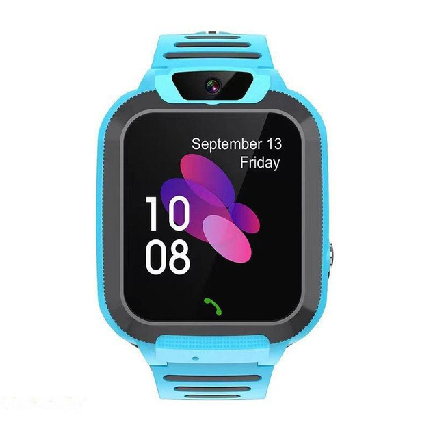 Детские умные смарт часы c GPS Smart baby watch Q20 с камерой прослушкой сим картой Голубой - изображение 2