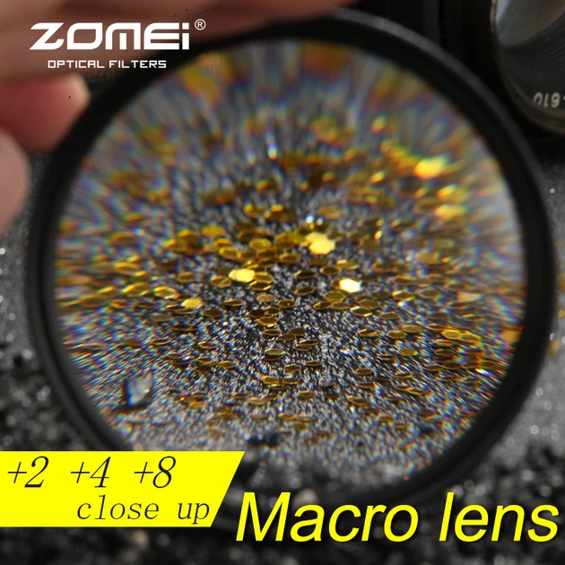 Светофильтр ZOMEI - макролинза CLOSE UP +4 49mm - Фото 4 Светофильтр ZOMEI - макролинза CLOSE UP +4 49mm - изображение 4