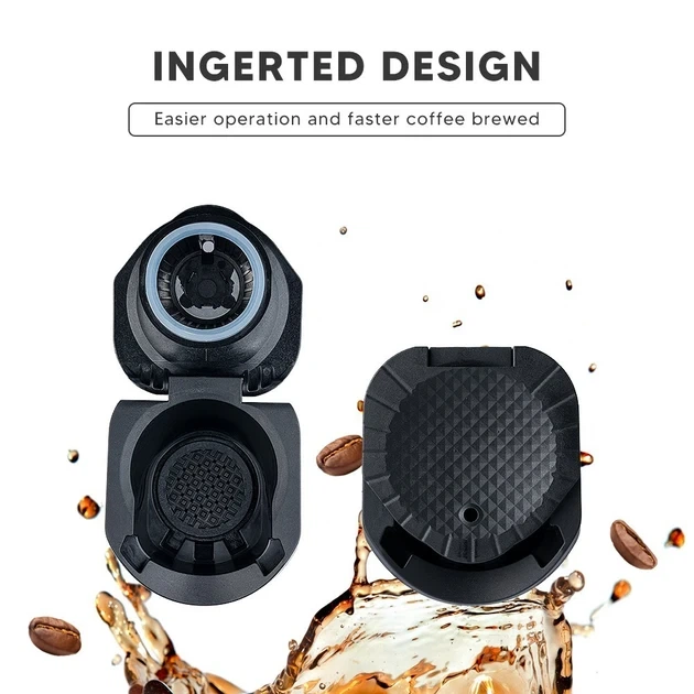 Адаптер капсул Nespresso для кавоварки Krups та Delonghi Nescafe Dolce Gusto Piccolo XS, Genio S, EDG, KP70, i Cafilas - зображення 3