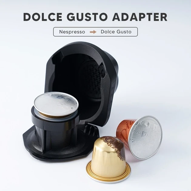 Адаптер капсул Nespresso для кавоварки Krups та Delonghi Nescafe Dolce Gusto Piccolo XS, Genio S, EDG, KP70, i Cafilas - зображення 4