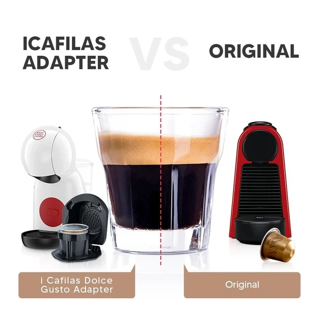 Адаптер капсул Nespresso для кавоварки Krups та Delonghi Nescafe Dolce Gusto Piccolo XS, Genio S, EDG, KP70, i Cafilas - зображення 7