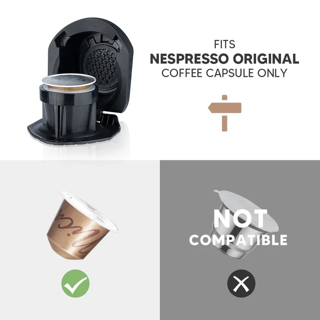 Адаптер капсул Nespresso для кавоварки Krups та Delonghi Nescafe Dolce Gusto Piccolo XS, Genio S, EDG, KP70, i Cafilas - зображення 9
