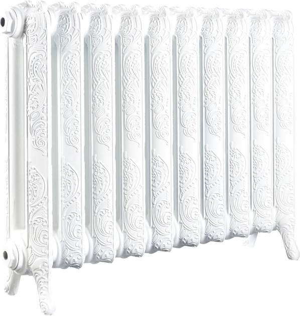 Радиатор из чугуна Warm Well Retrox 660/180 10 секций Ral 9016М - изображение 2