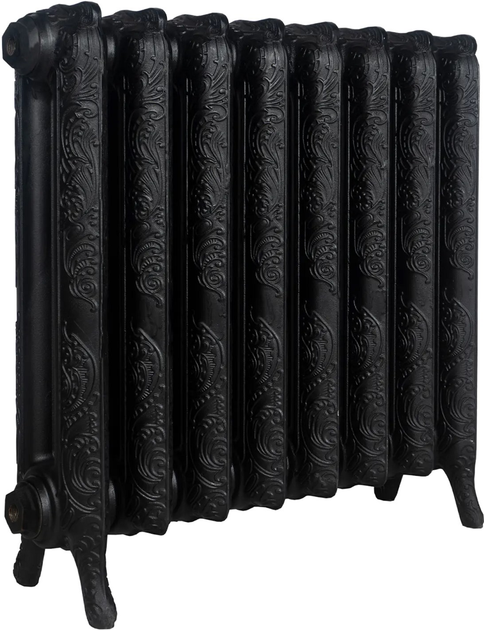 Радиатор из чугуна Warm Well Retrox 660/180 8 секций Ral 9005М - изображение 2