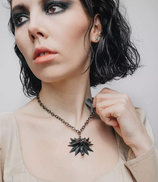 Кулон Геральта на цепочке подвеска амулет Школа Волка из игры Ведьмак Witcher Fashion Jewerly (SVS) - Фото 2 Кулон Геральта на цепочке подвеска амулет Школа Волка из игры Ведьмак Witcher Fashion Jewerly (SVS) - изображение 2