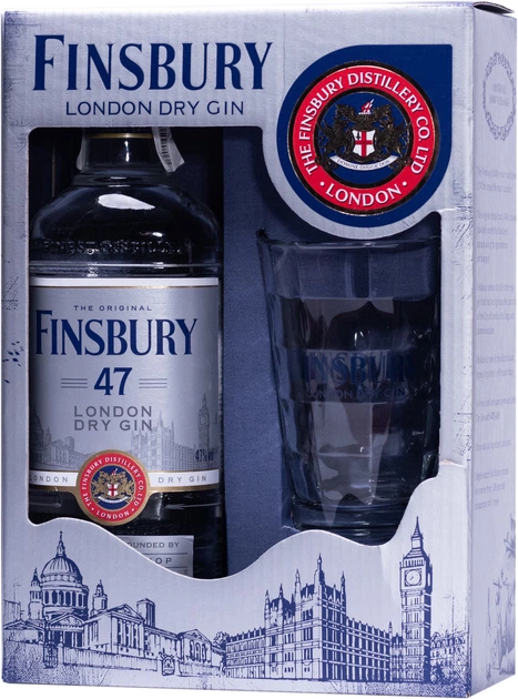 Double standard : the finest DJ's club … Набор Джин Finsbury Platinum 0.7 л 47% в подарочной упаковке