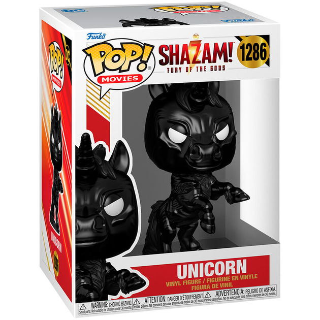 Фігурка Funko POP DC Comics Shazam Лють богів Єдиноріг 9 см (889698691284) - зображення 1