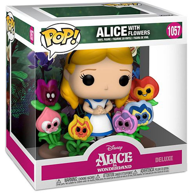 Фігурка Funko POP Disney Alice in Wonderland 70th Alice with Flowers 9 см (889698557337) - зображення 1