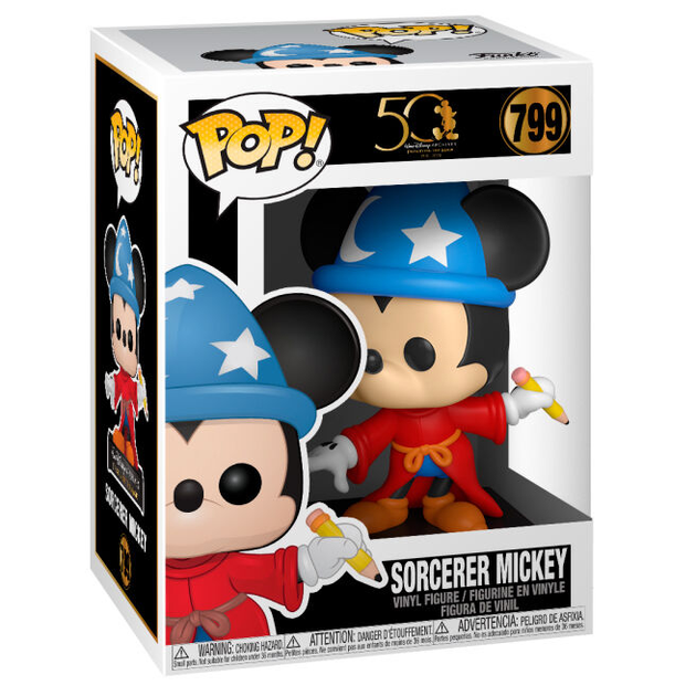 Фігурка Funko POP Disney Archives Чарівник Міккі 9 см (889698498913) - зображення 1