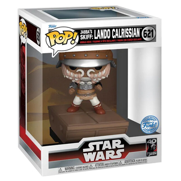 Фігурка Funko POP Deluxe Star Wars Джабба Скіфф Ландо Калріссіан 16 см (889698744386) - зображення 1