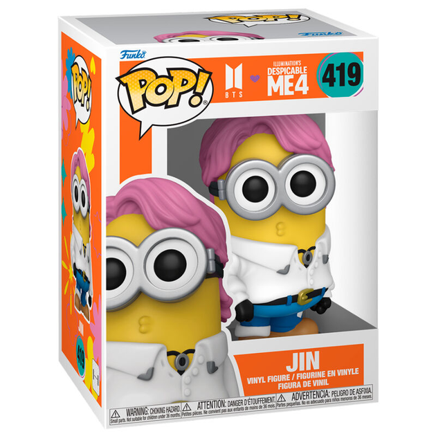 Фігурка Funko POP Despicable Me 4 Jin Minion 9 см (889698859653) - зображення 1