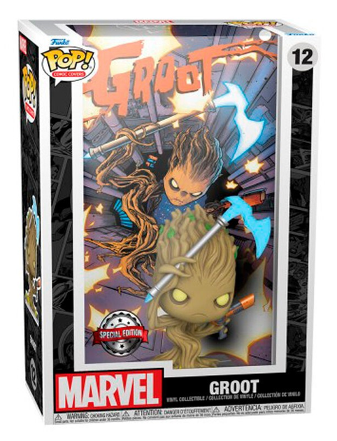 Figurka Funko POP Marvel Groot Exclusive 12 9 cm (889698649261) - obraz 1